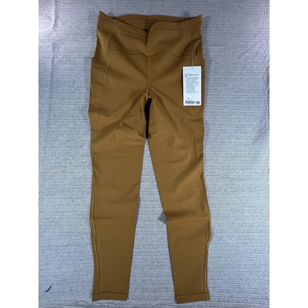 Lululemon Swift Speed HR‎ Tight 28" Luxtreme Size 10 Spiced Bronze SDBR LW5CQ5S